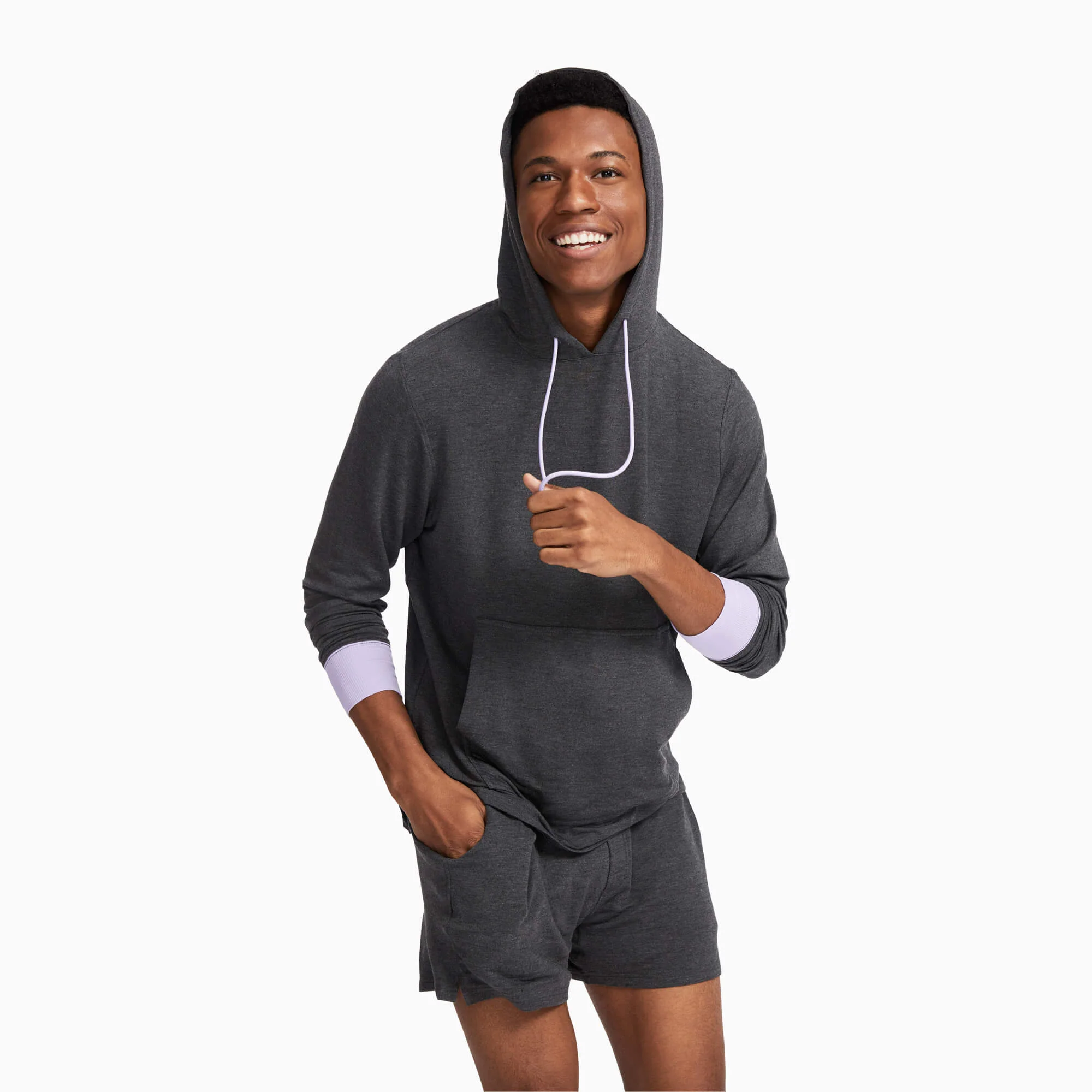 Gray/Lavender House Hoodie - Image 3