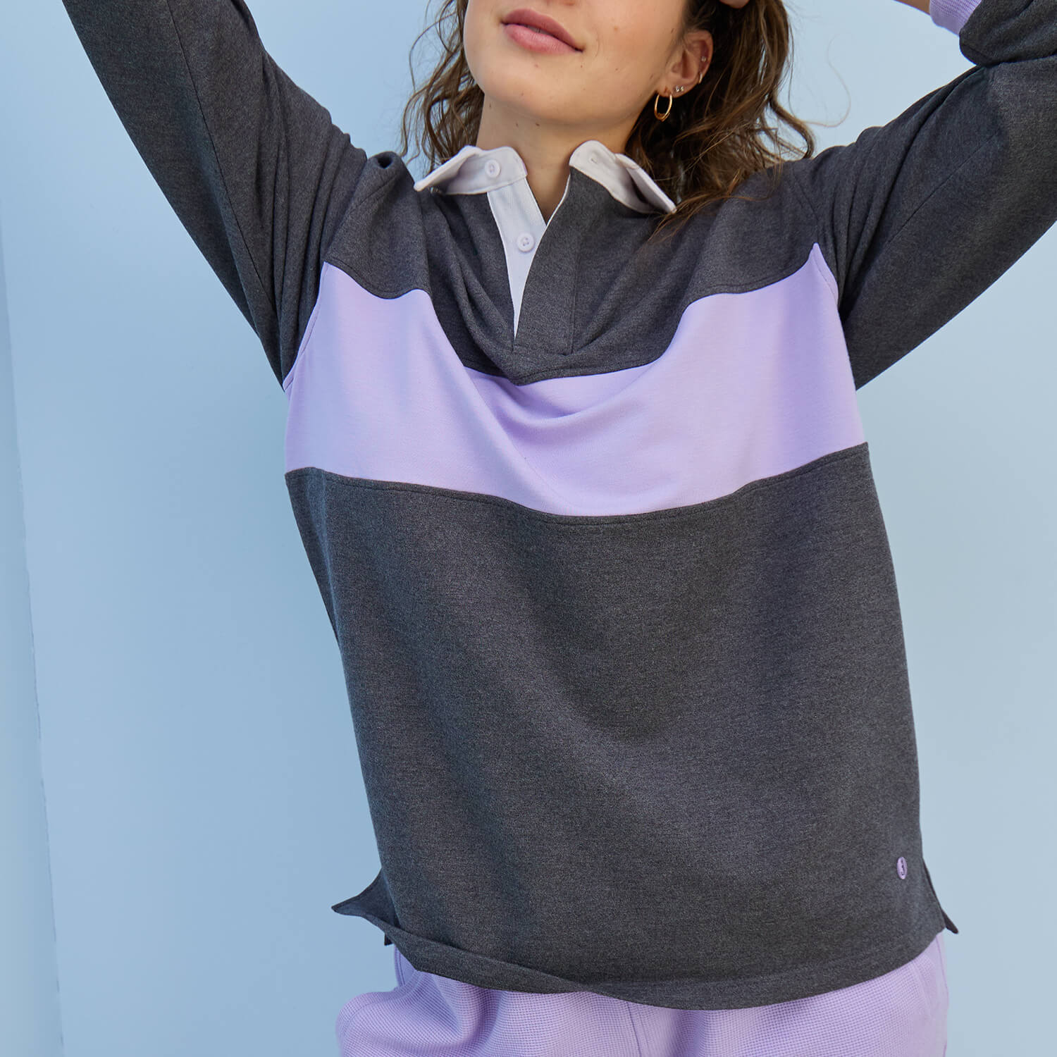 Gray/Lavender Hugby Rugby - Image 10