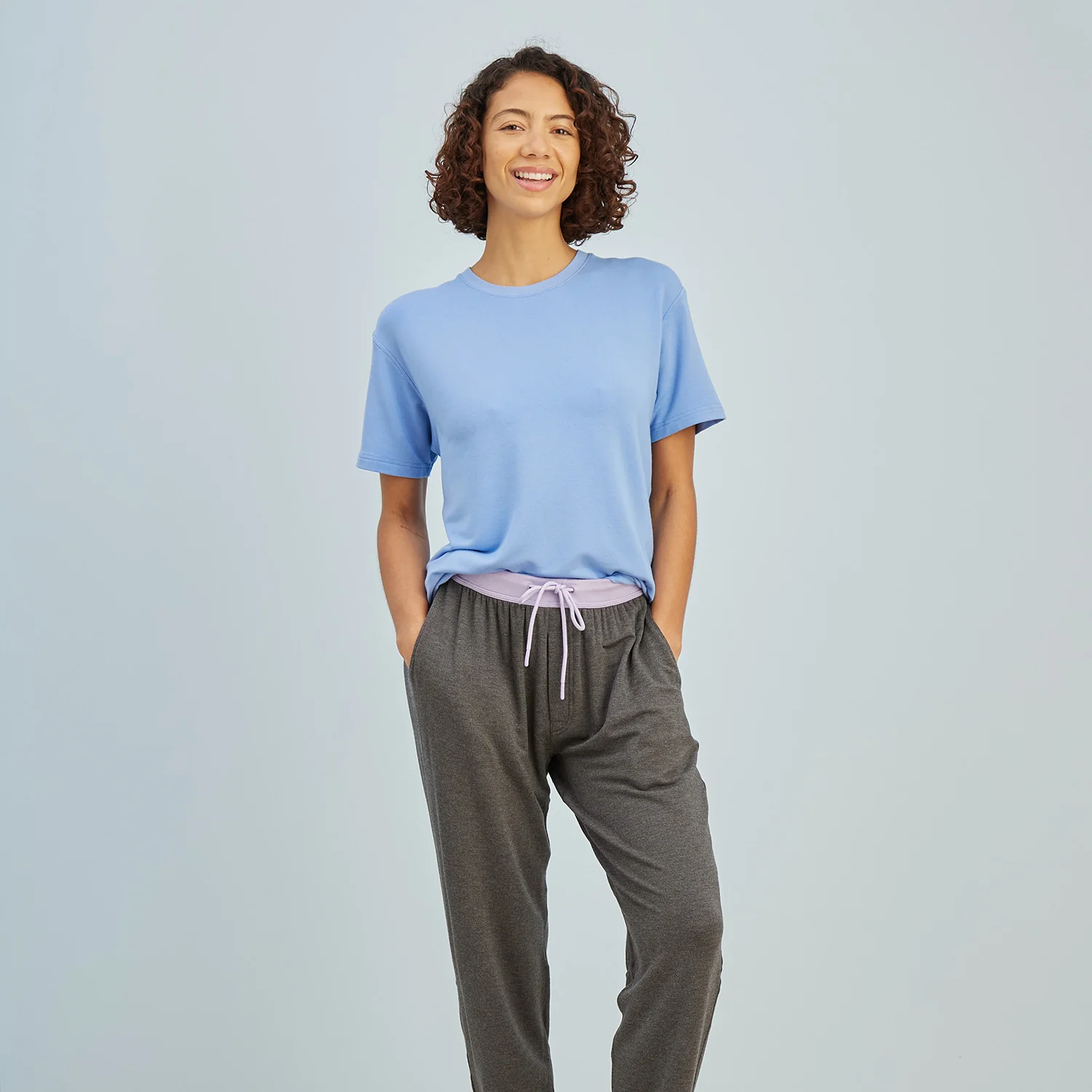 Gray/Lavender Long Jambys - Image 11