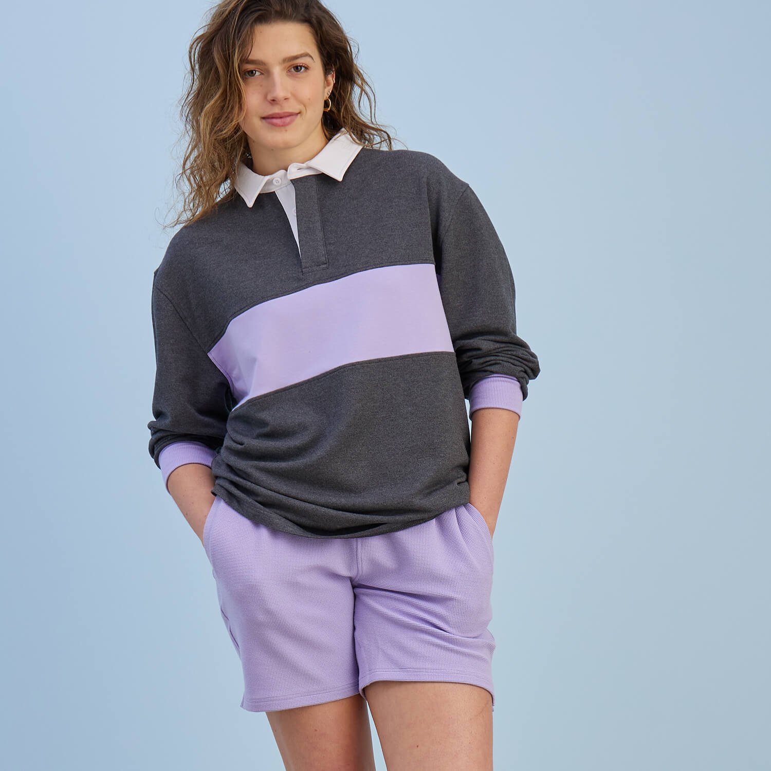 Lavender Soffle Shorts - Image 10