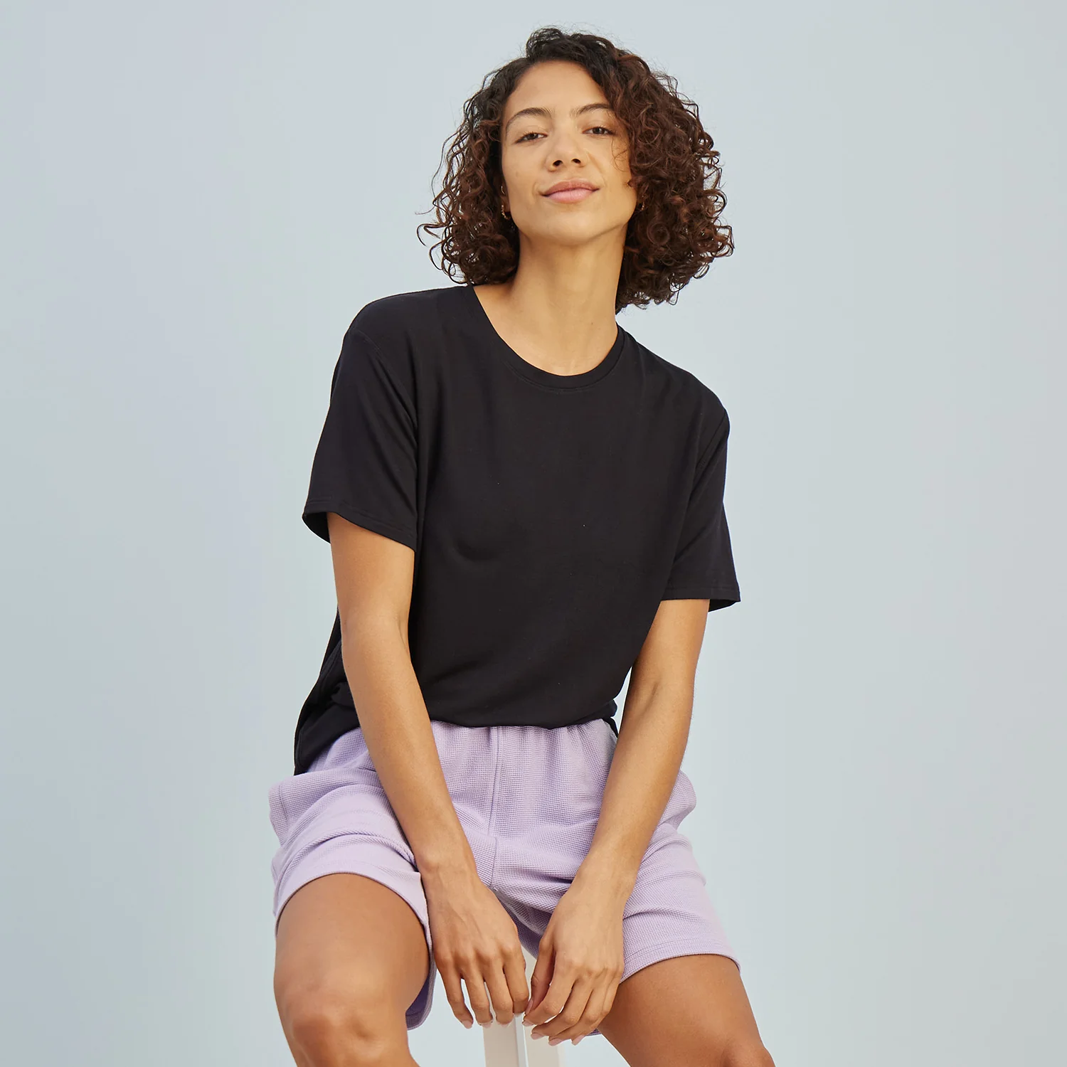 Lavender Soffle Shorts - Image 9