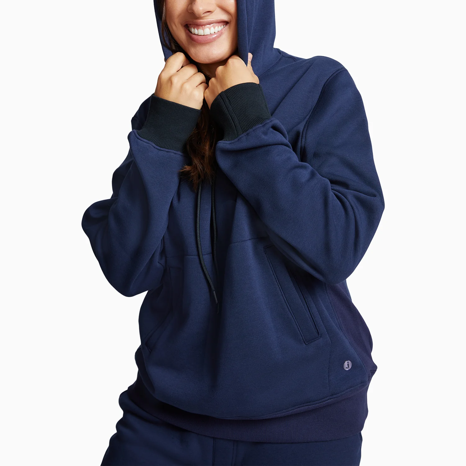 Navy/Black Chilluxe Hoodie - Image 3