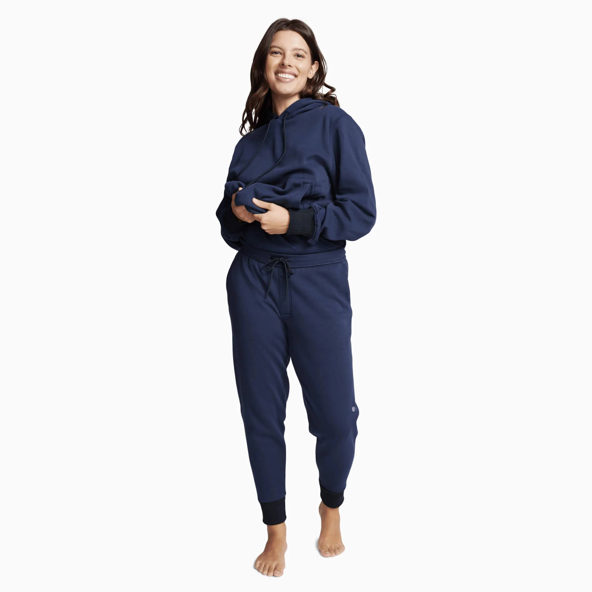 Navy/Black Chilluxe Hoodie - Image 5