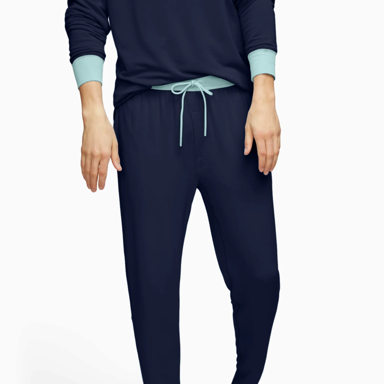 Navy/Mint Long Jambys - Image 4